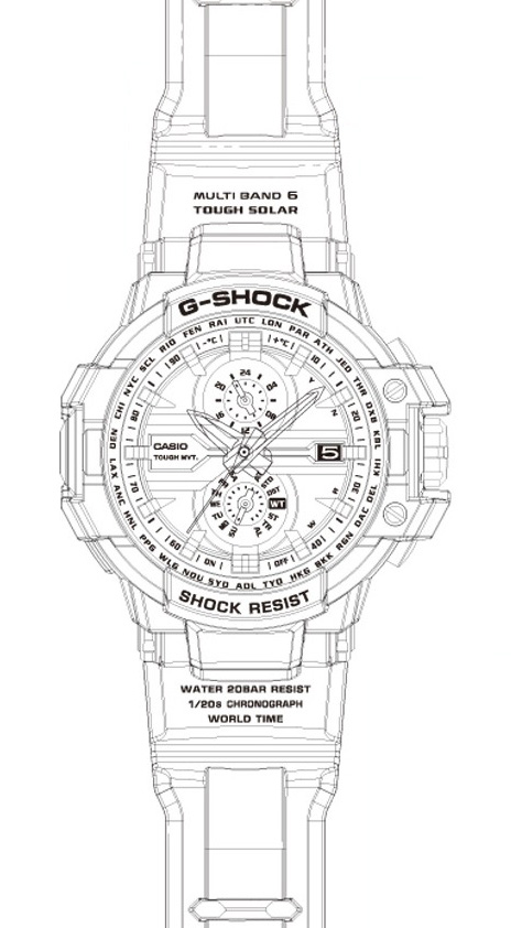 G Shockイラスト2